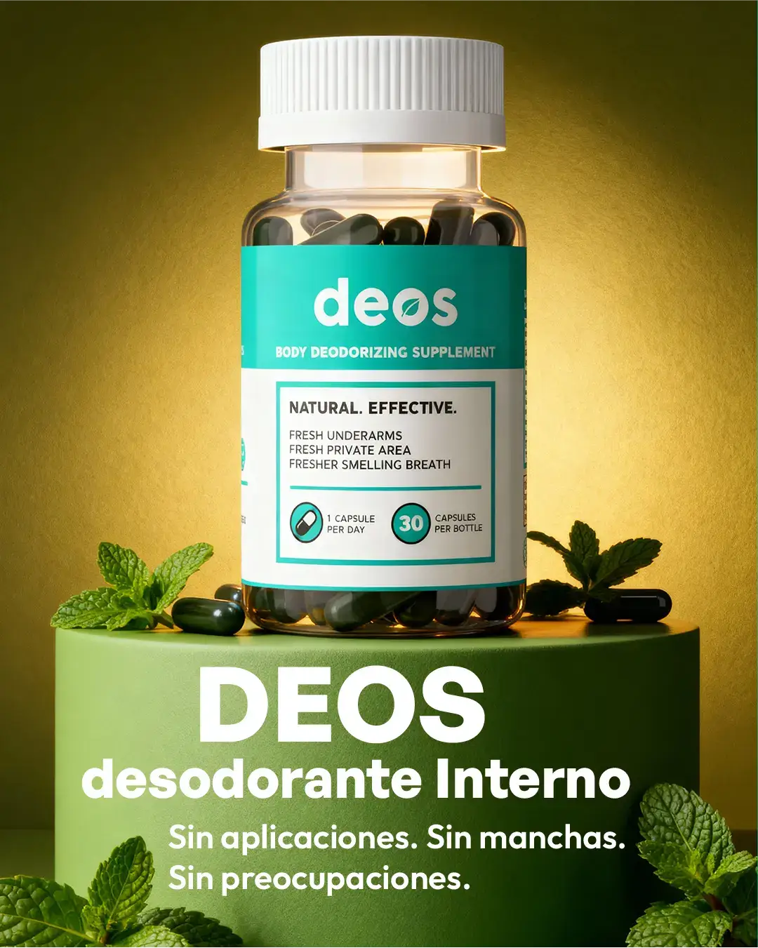 DEOS Suplemento Desodorante