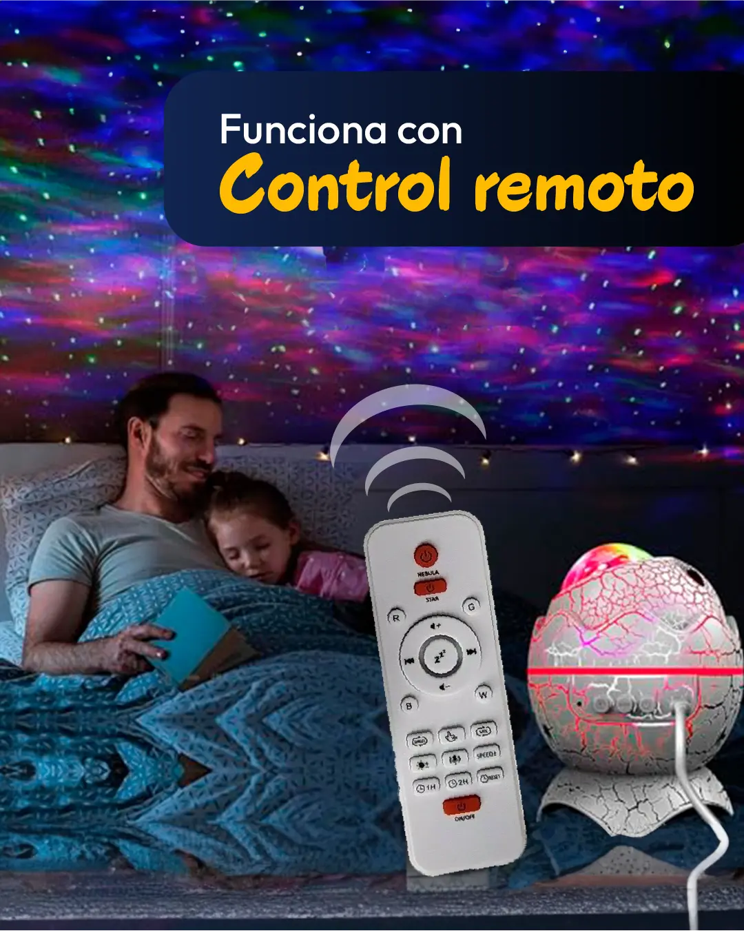 Proyector de Huevo de Dinosaurio