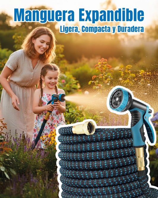 Manguera de jardín expandible