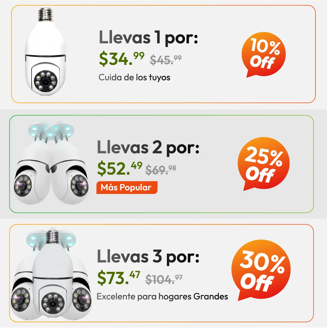 Cámara 360° Oferta Especial