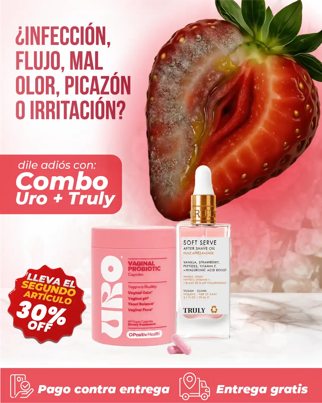 Combo URO Probióticos + TRULY GRATIS