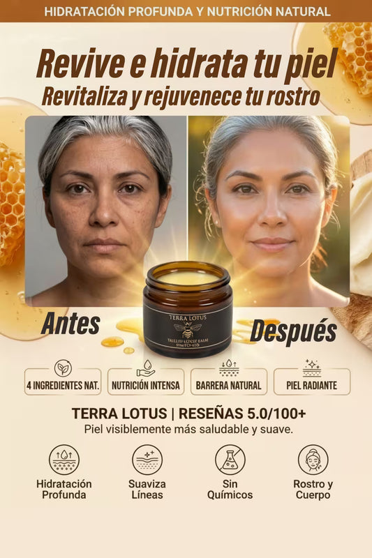 Tallow Honey Balm™ – Nutrición Intensa para Piel Seca y Maltratada